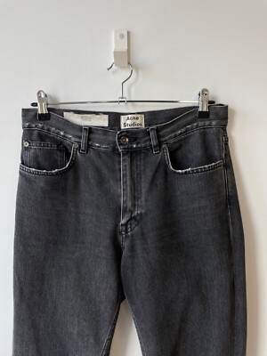 Acne Studios Boy Black Vtg Women's Boyfriend Regular Straight