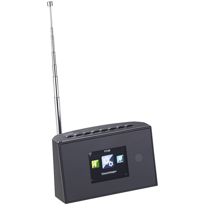 VR-Radio WLAN-HiFi-Empfänger (Tuner) für Internetradio und UKW, Fernbedienung