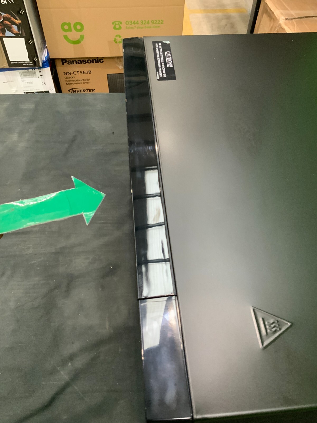 Panasonic Microwave Oven Black NNCT56JBBPQ 27 Litre Combination 