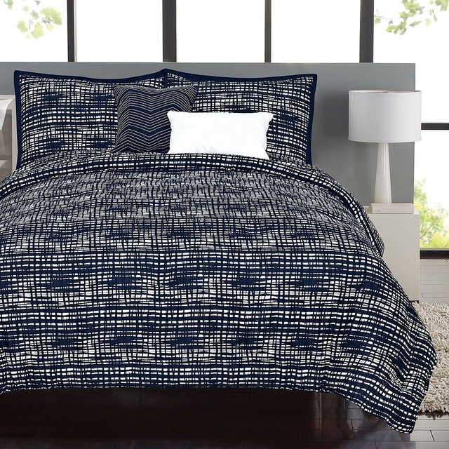 Cottage Paisley King Comforter 5pc Set Pillows Raymond Waites Blue