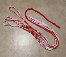 1 set of 4 Christian TZITZIT - 100 Cotton TSITSIT 3-14-12-7-3 - select color s