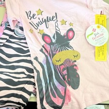 Member's Mark 4-Piece Girls Size 6 Favorite Pajama Set, Unicorn