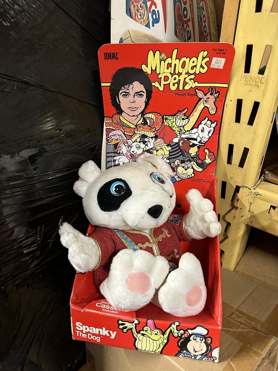 Ideal Michael Jackson Michael's Pets Spanky the Dog nice shape