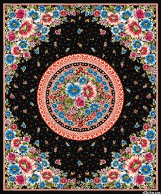 Maywood Studios Curio Cabinet MAS10130-J 36'' Panel Fabric by the Panel