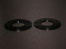2pcs 3mm Black 5x114.3 Wheel Spacers 64.1mm Hubcentric Bore For Honda Acura