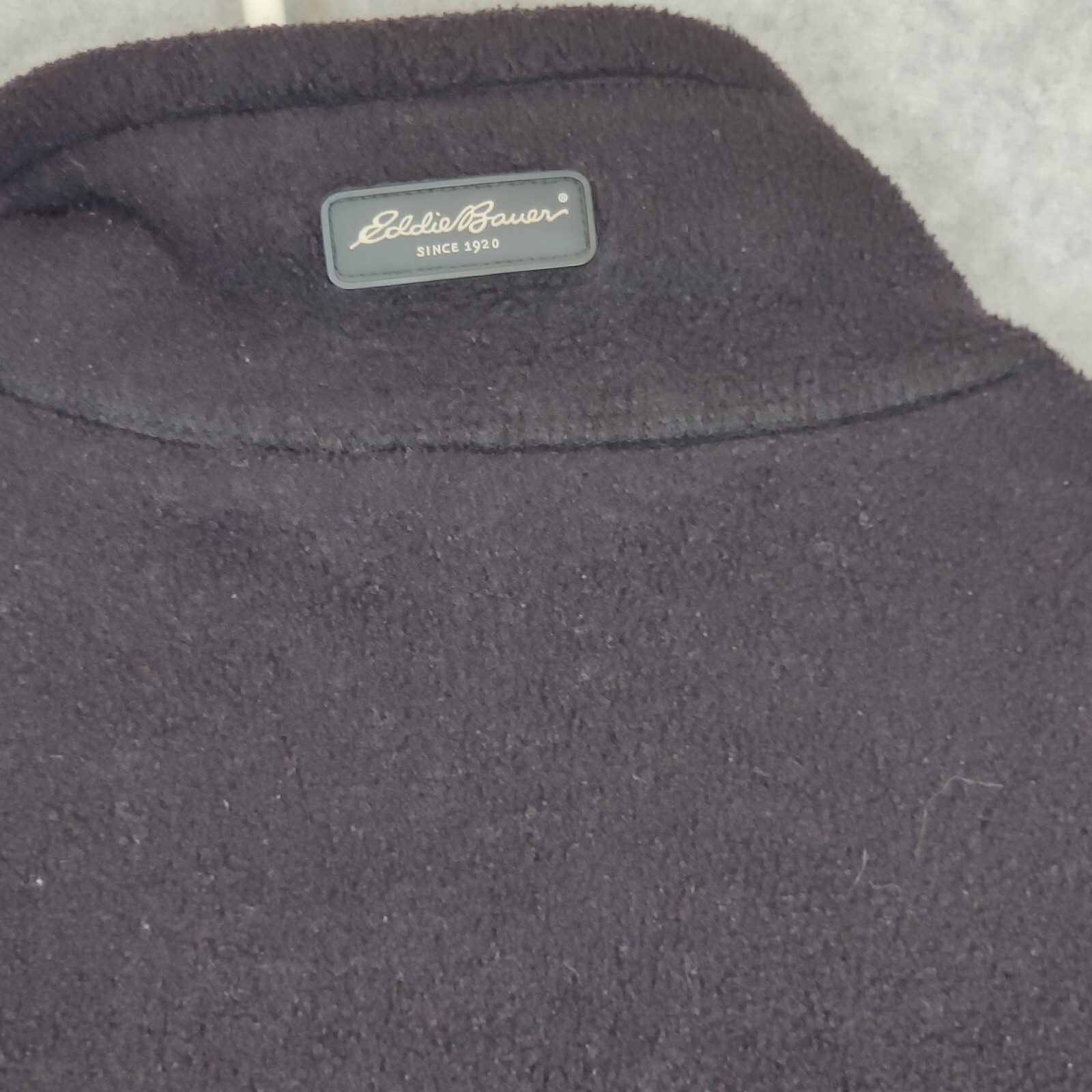 Eddie Bauer Men Jacket Medium Solid Black Long Sl… - image 9