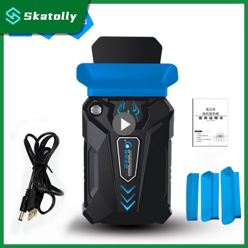 Vacuum Portable Notebook Laptop Cooler USB Air External Extracting Cooling Fan F