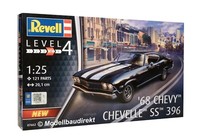 Chevy Chevelle Ss 396 Bj 1968 Im MaßStab 1:25 Revell 07662 Bausatz Neu & Ovp