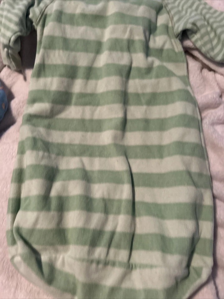 Carter’s Bebé Niños Niñas Polar Pijama Saco de Dormir Saco Oso Verde Género Neutro Foto 4 de 4