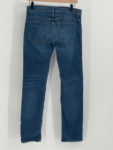 Helmut Lang Jeans Relax Taper Women Size 25 Blue - Picture 4 of 14