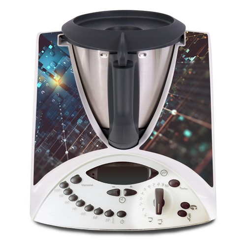 Decoración Pegatina Thermomix Lámina Cocina TM31 Protección Juego Accesorio -