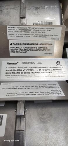 Thermadorgebläse VTN1090R Neu/offene Box - Bild 3 von 9