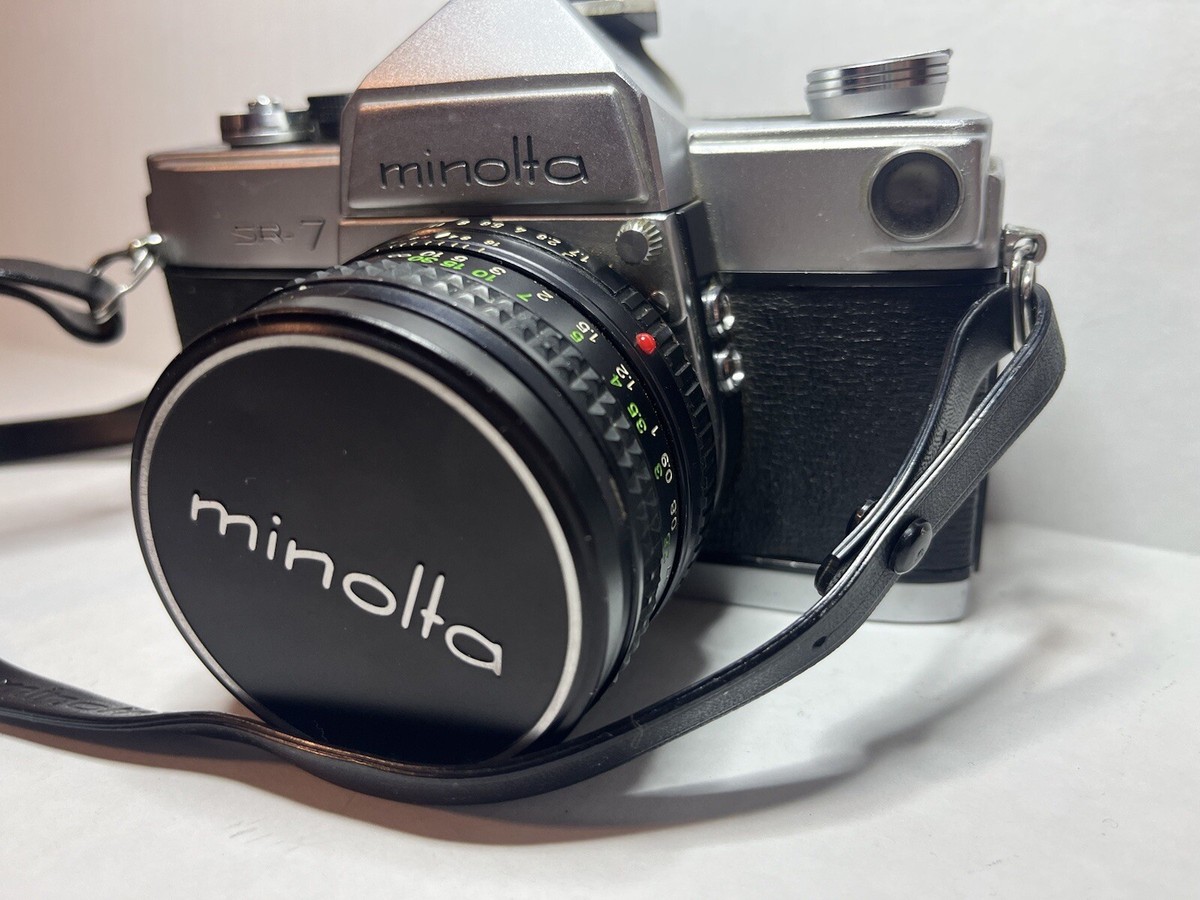 Excellent++] Minolta SR-7 SLR Film Camera w/ 50 mm f/1.7 Lens | eBay