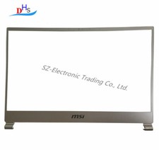 New For MSI GS65 GS65 16Q2 MS-16Q4 LCD Front Frame Bezel Silver White