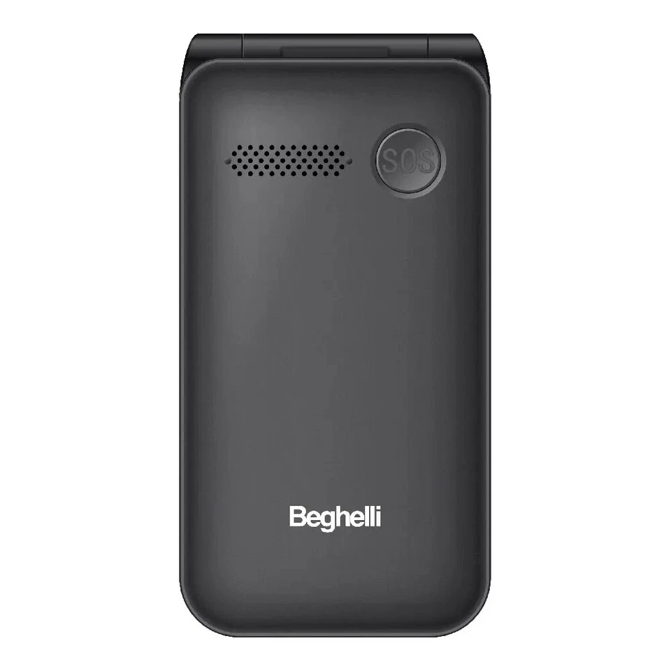 Beghelli SLV40 4G Cellulare 2.8" Radio FM Volume Alto Nero - Immagine 2 di 4