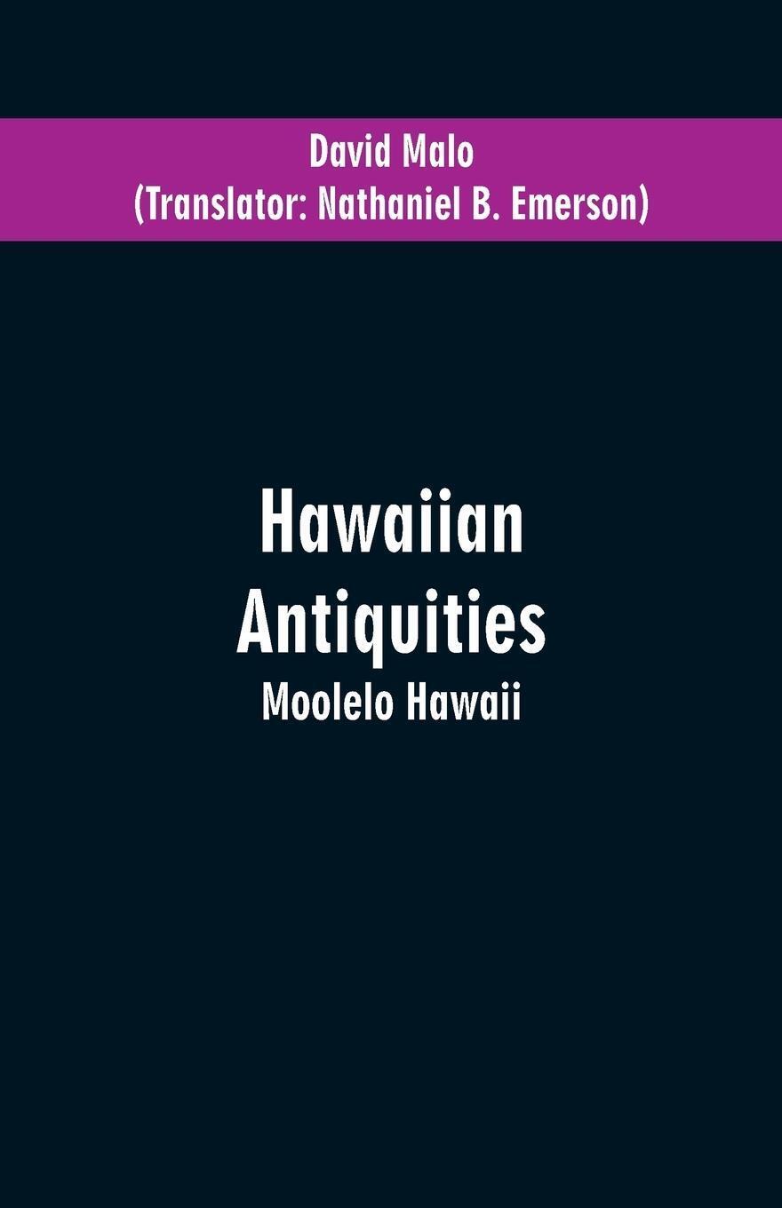 Thumbnail - Hawaiian Antiquities Moolelo Hawaii David Malo Taschenbuch Paperback