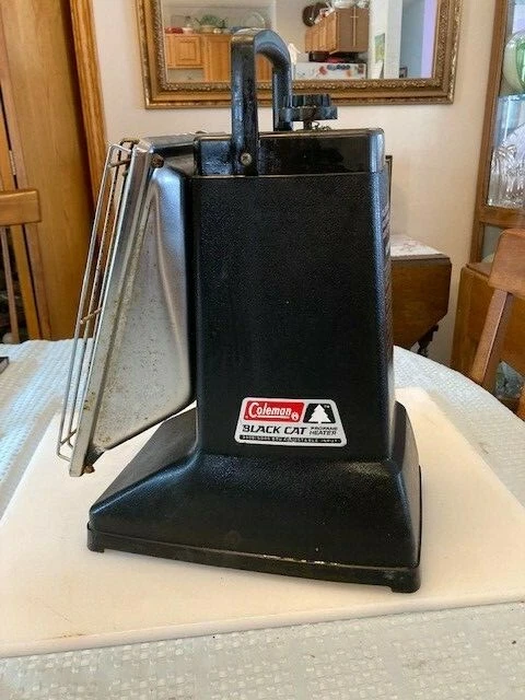 Coleman Black Cat Propane Heater. 3,500-5,000 BTU. 5488-701 | eBay