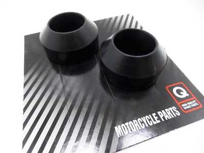 KAWASAKI KE175 80-83 JBS FRONT FORK DUST SEAL SET RUBBER SEALS | eBay