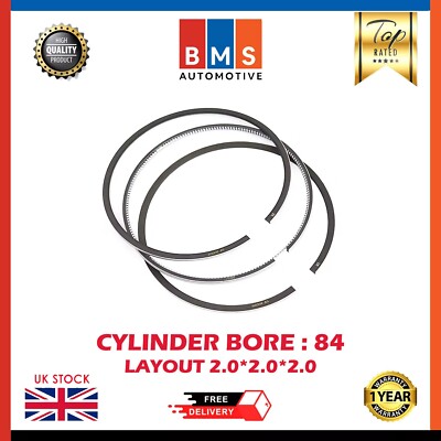 PISTON RING SET STD FOR LAND ROVER RANGE ROVER VOGUE SDV8 4.4 D TDV8 448DT 8CYL