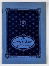 1898 Ladies Home Journal A Little Book of Beauty Vintage Booklet Book Catalog