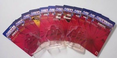 Masters of the Universe MOTU vintage accurate thermoformed blister packaging 80s
