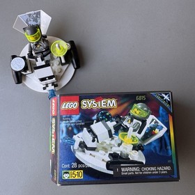 Vintage LEGO Space Exploriens: Hovertron (6815) 100% With Instructions And Box
