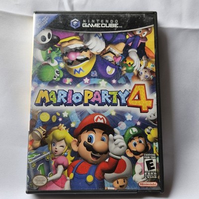 Mario Party 4 - Nintendo GameCube With Manual /Minor Scratches Tested Working