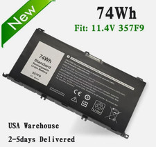 NEW 74Wh 357F9 0GFJ6 Battery 74Wh For Dell Inspiron 5576 7566 7577 7557 7559