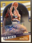 2021-22 Panini Donruss Optic - Signature Series Danny Schayes #SS-DSH (AUTO)