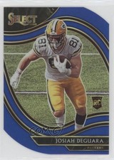 2020 Panini Select Field Level Blue Prizm Die-Cut Josiah Deguara #400 0bv5