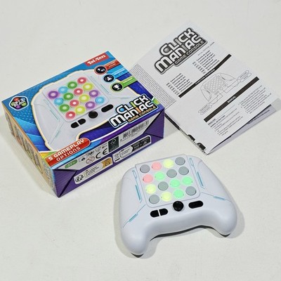 Toi-Toys POP IT BUBBLE PUSH Handheld CLICK MANIAC Light & Sound Game Console 