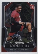 2019 Panini Prizm Rookies Qadree Ollison #375 1u6