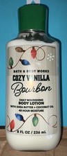 Bath Body Works Cozy Vanilla Bourbon Daily Nourishing Body Lotion - 8 Fl. Oz.
