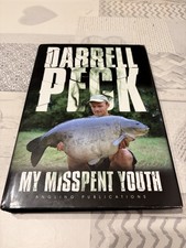 Darrell Peck My Misspent Youth Signed First Edition Carp Fishing Book