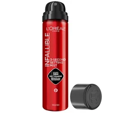 L'Oreal Paris Infallible 3-Second Setting Spray Mist, Microfine Mist for up to 3