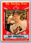 1959 Topps #567 Del Crandall Milwaukee Braves All-Star