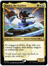 MTG Katara, the Fearless R TLA 230 NM Normal