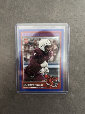 Shemar Stewart /100 RC Blue 2025 Score Cincinnati Bengals NFL
