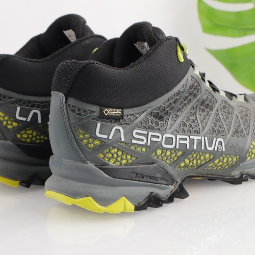 Bota La Sportiva Para Hombres Synthesis Mid GTX Talla 11 Gris Con Cordones Senderismo Impermeable - Imagen 3 de 18