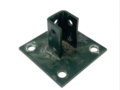 Eaton B280SQ Square Post Base Green 6'' x 6'' x 3 1/2'' Fits B22 1 5/8''
