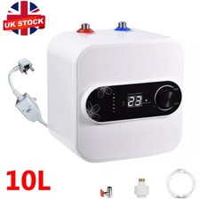 1.5KW 10L Electric Instant Hot Water Heater Under Sink Small Water Tank Kitchen
