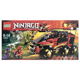 LEGO Ninjago 70750 Ninja DB X 756pcs 6 Minifigures NEW Sealed Retired