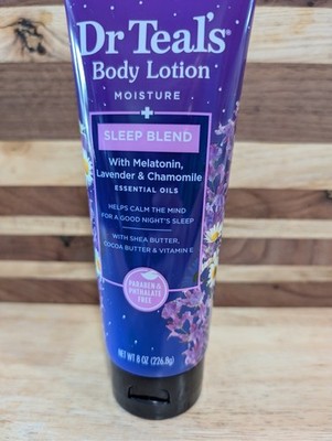 Dr Teal's Aromatherapy Body Sleep Cream Lavender Chamomile Sandalwood 8oz Sealed