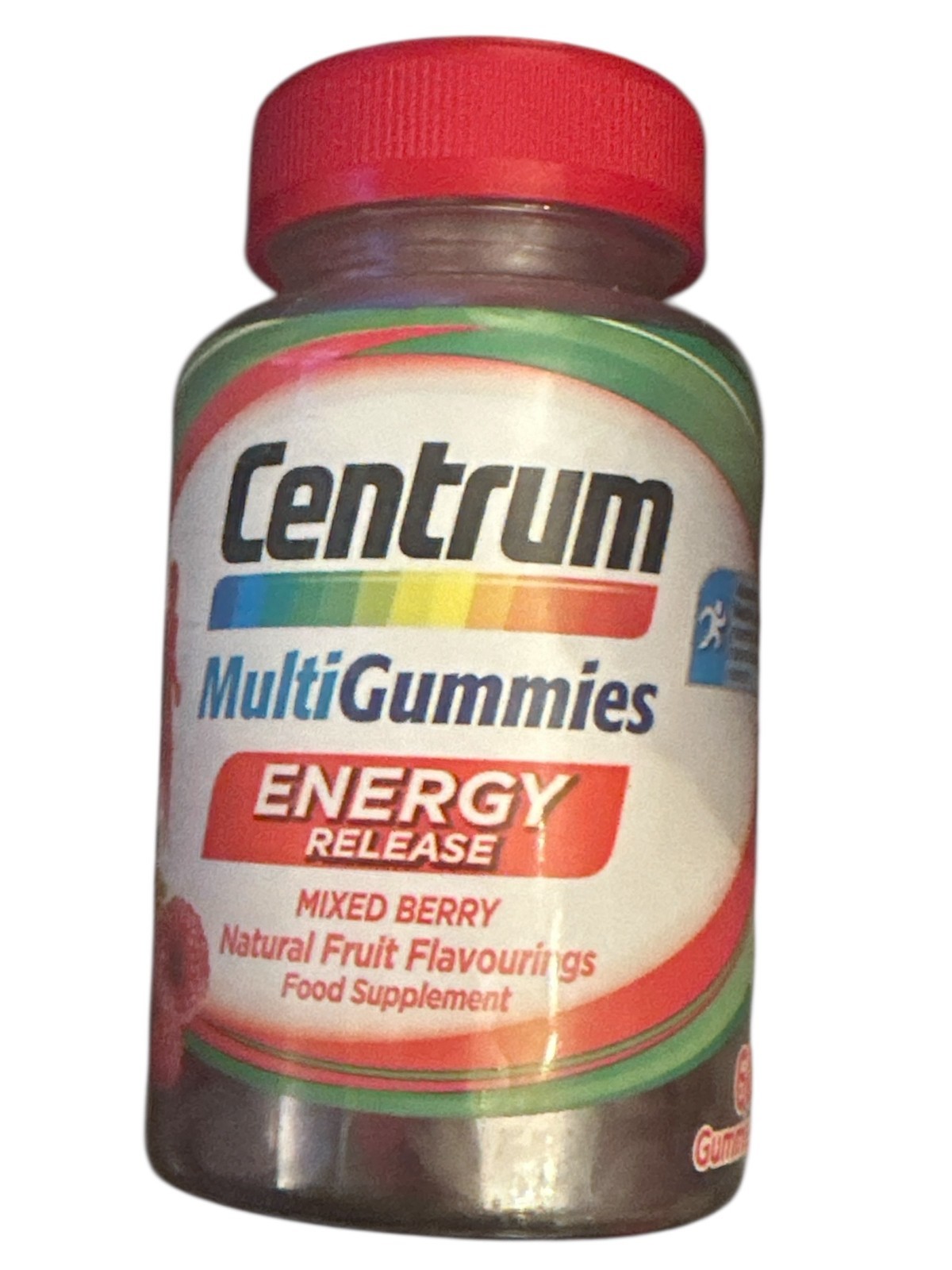 Centrum MultiGummies Adult Energy Boost Mixed Berry, Multivitamins 60 gummies