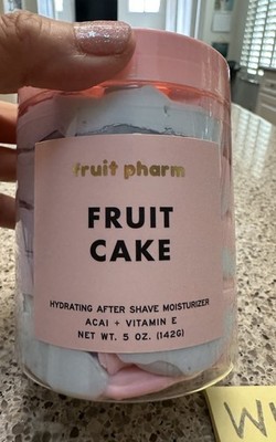 TRULY Fruit Pharm Hydrating After Shave Moisturizer  FRUIT CAKE 5oz/142g FULL SZ