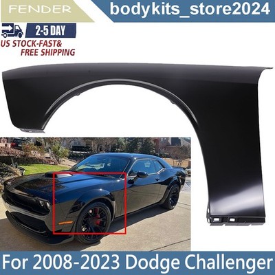 Front Driver Side Fender For 2008-2019 2020 2021 2022 2023 Dodge Challenger