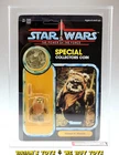 Vintage Kenner Star Wars Carded POTF 92 Back Wicket W. Warrick Action Figure ...