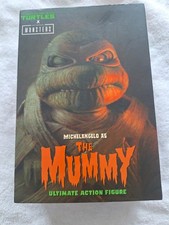 NECA TMNT X Universal Monsters Michelangelo As The Mummy Action Figure 2022 NEW