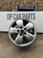 MINI F55 F56 ONE COOPER 15 Inch Silver Heli 5 Spoke 492 Alloy Wheel Rim 6855101