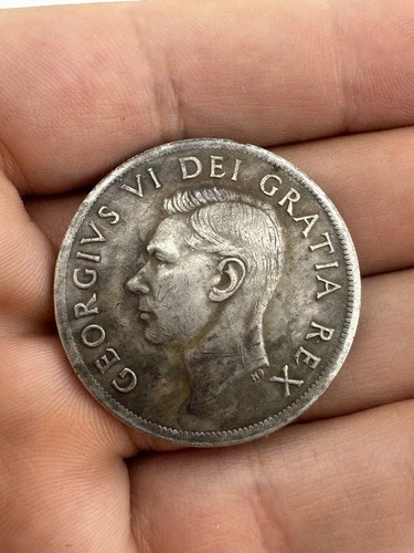 Canada 1 Dollar 1948 Rare Coin